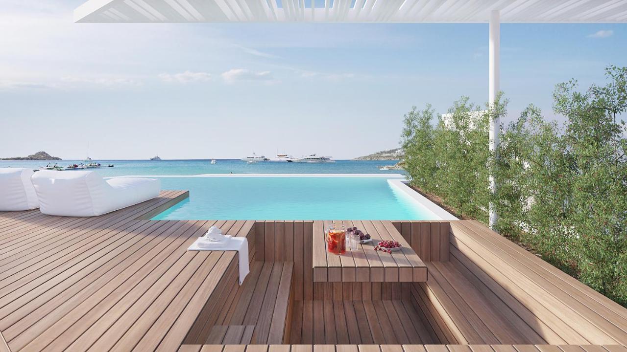 Mykonos Dove Beachfront Hotel Platys Gialos  Zewnętrze zdjęcie