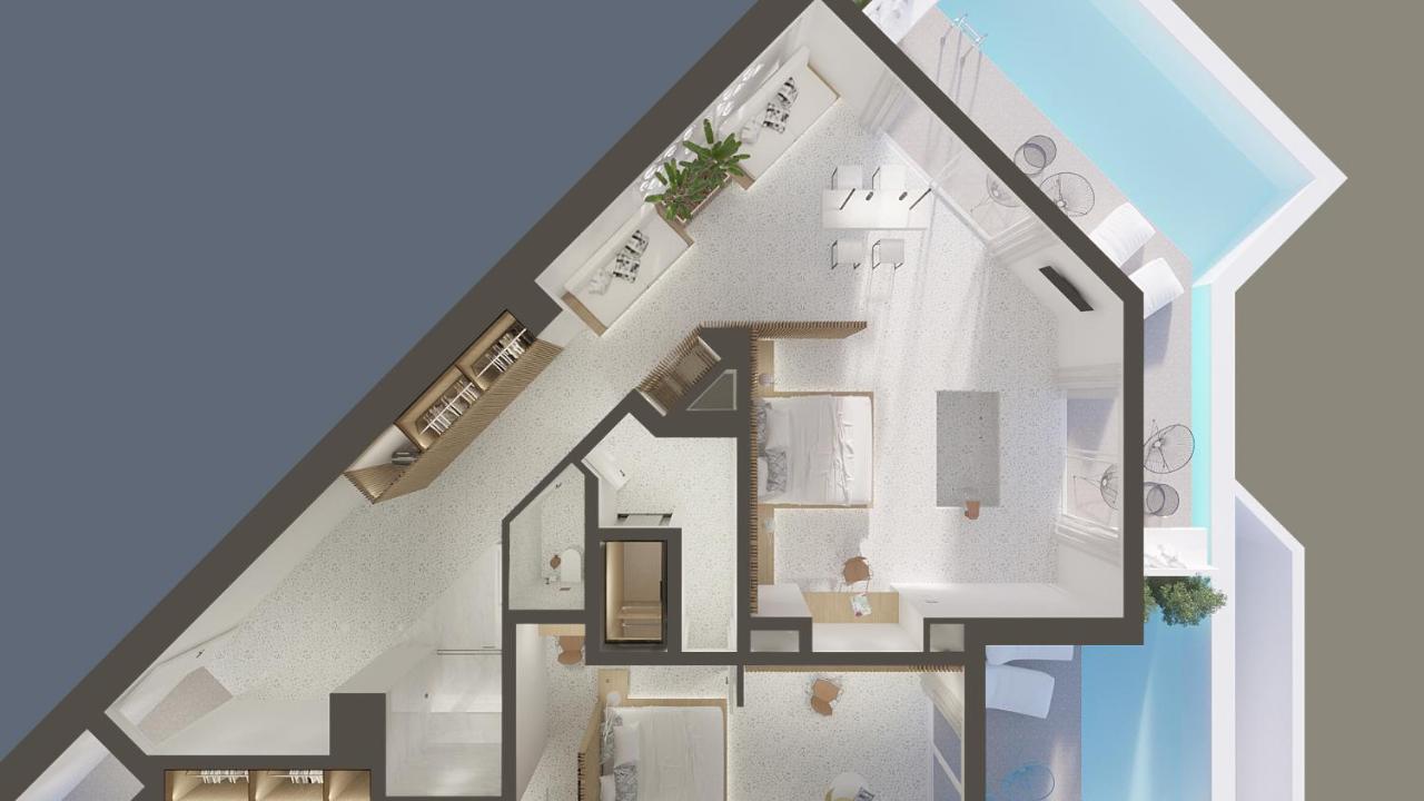 Mykonos Dove Beachfront Hotel Platys Gialos  Zewnętrze zdjęcie