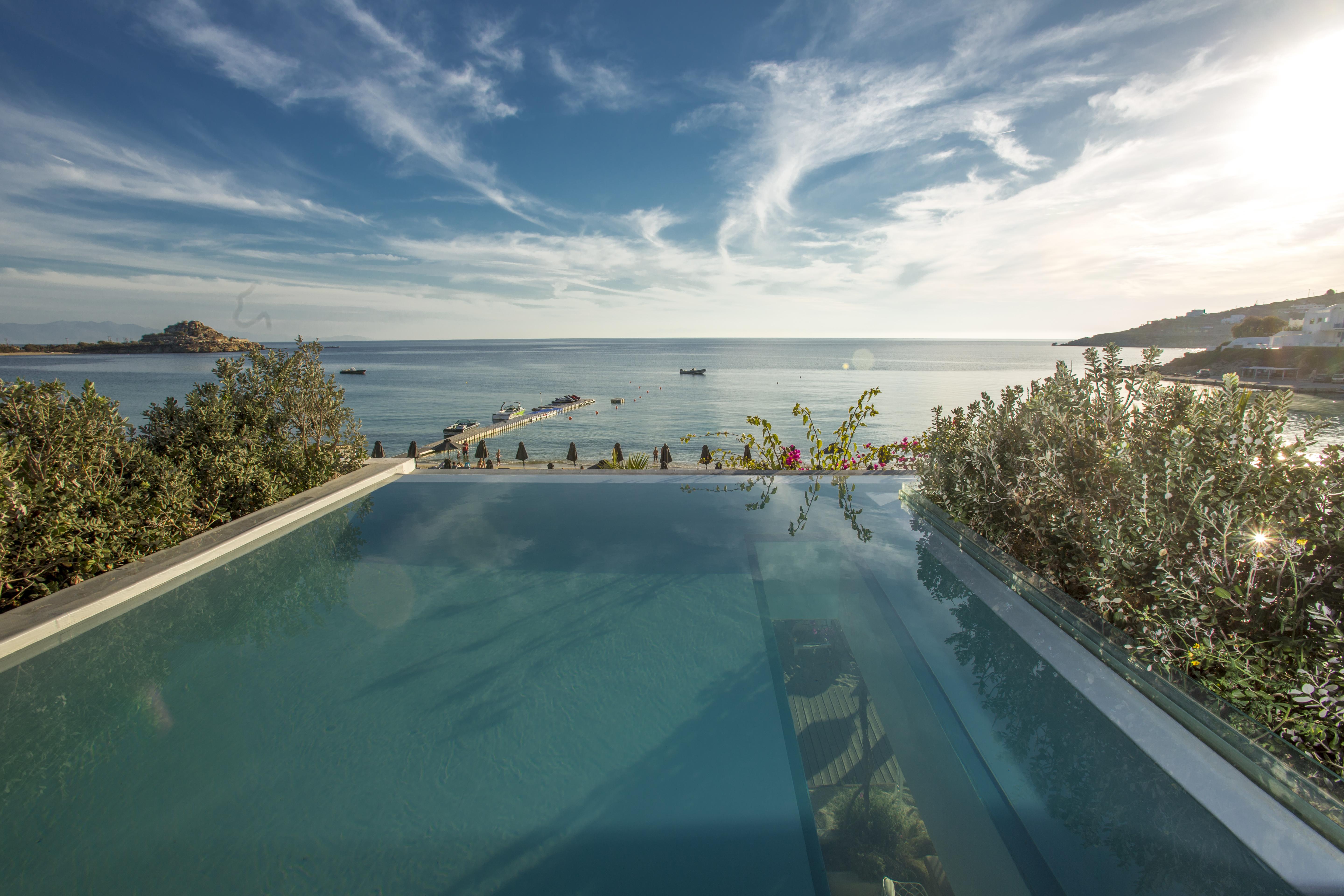 Mykonos Dove Beachfront Hotel Platys Gialos  Zewnętrze zdjęcie