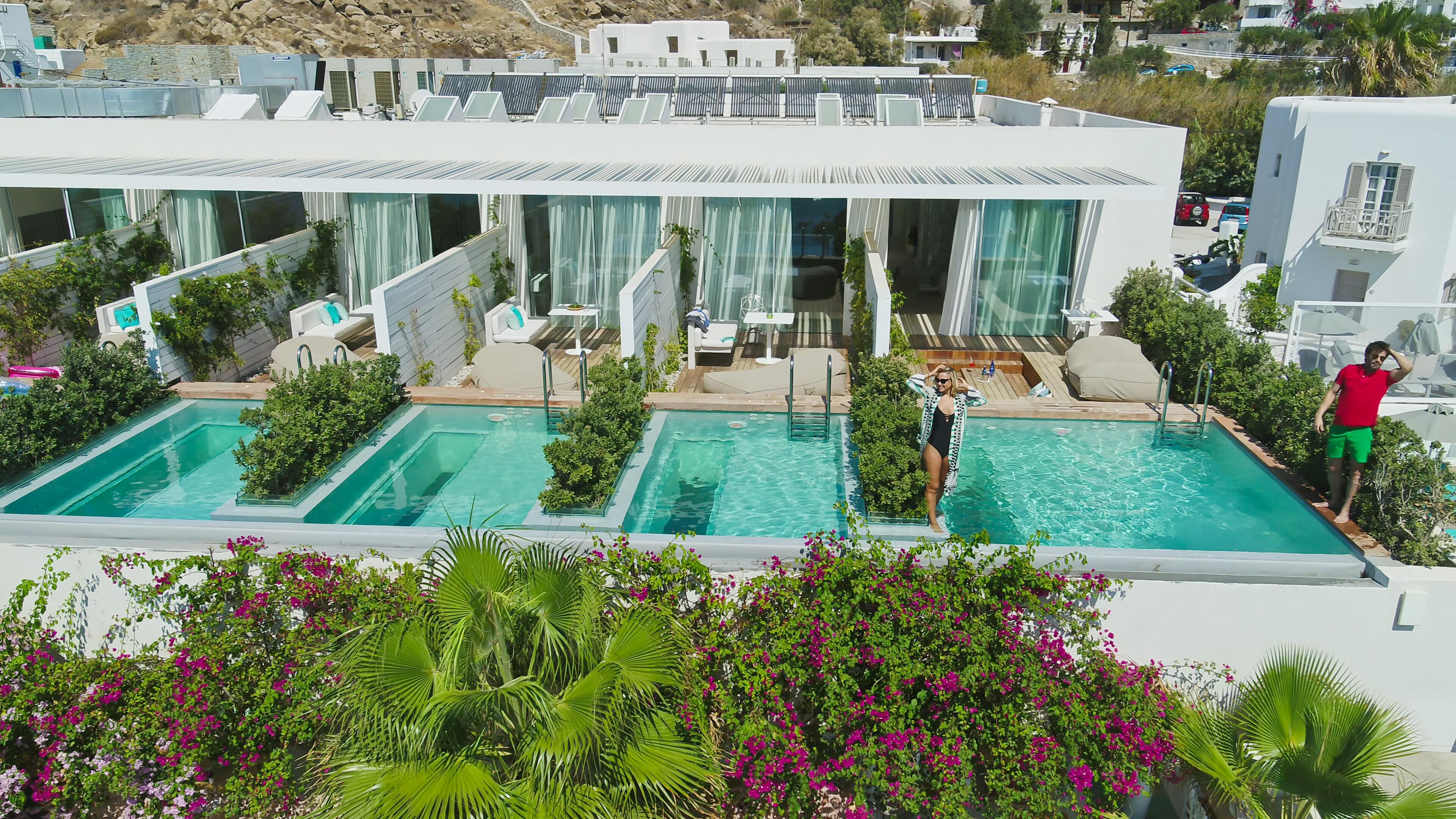 Mykonos Dove Beachfront Hotel Platys Gialos  Zewnętrze zdjęcie